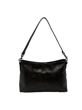 Patricia Nash  Betta Brown Leather Crossbody Bag